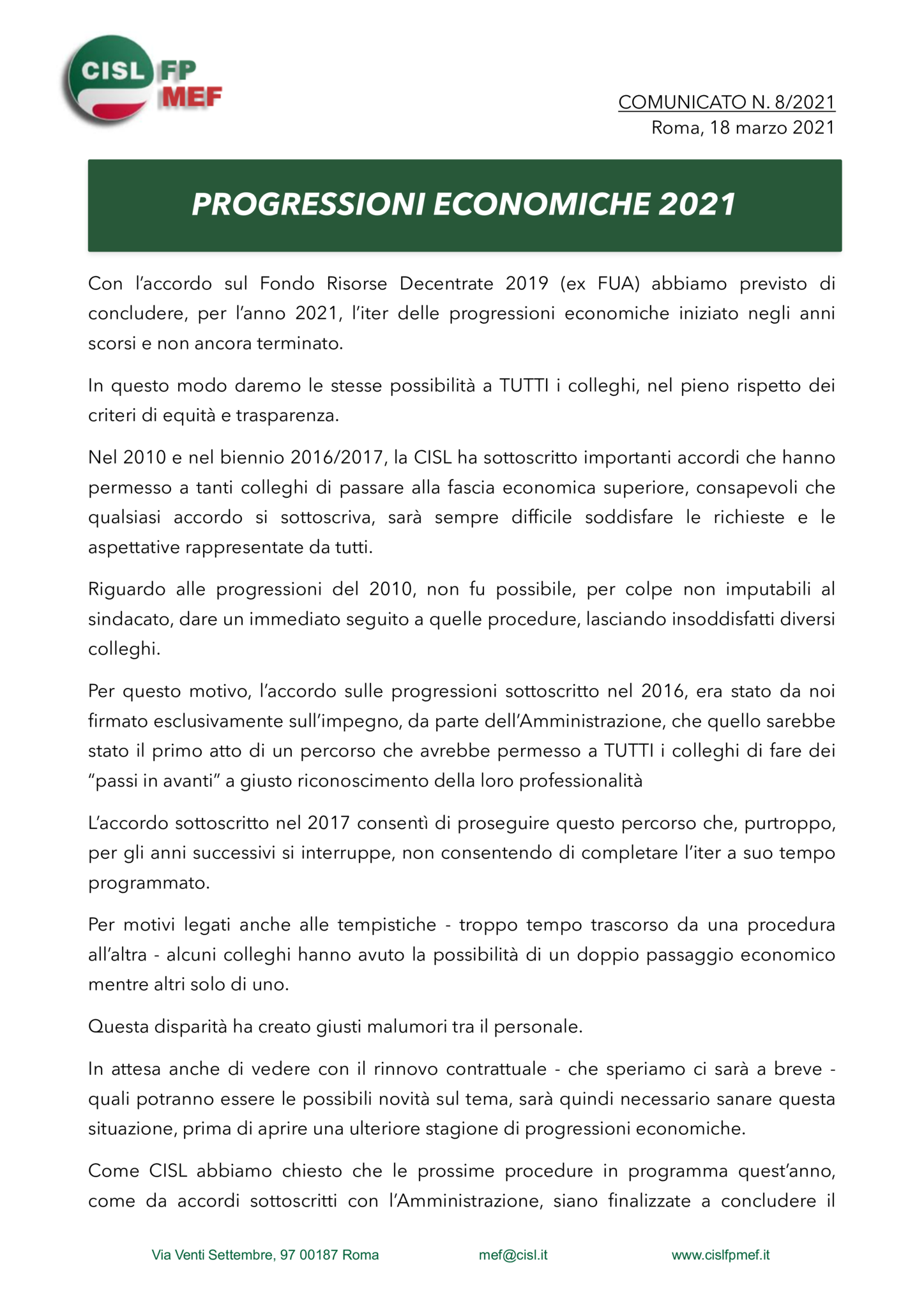 thumbnail of 821-COMUNICATO-progressioni-economiche-2021