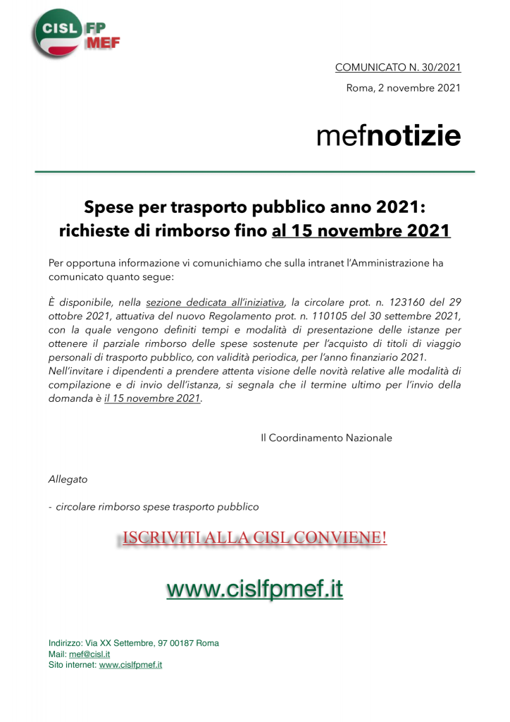 thumbnail of 3021_COMUNICATO_MEF_Notizie_Rimborso_spese_trasporto_pubblico